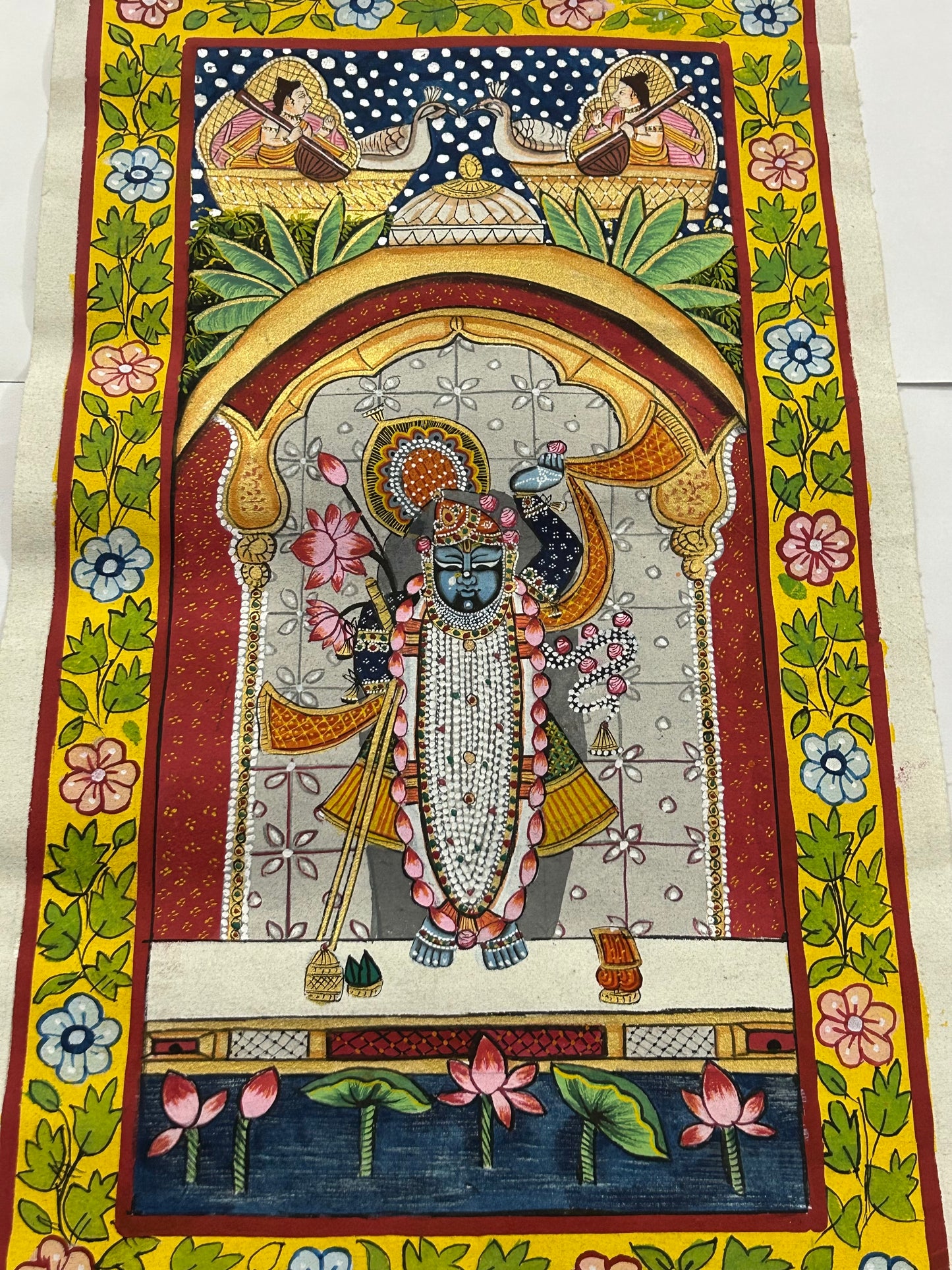 Shreenath Ji Pichwai Painting