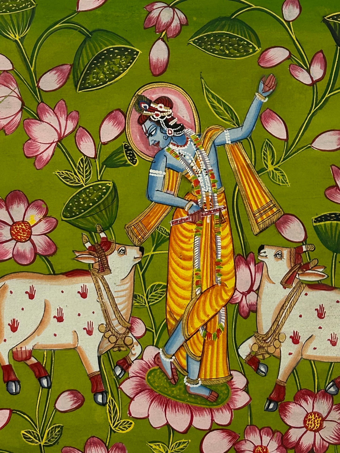 Divine Krishna in Bloom