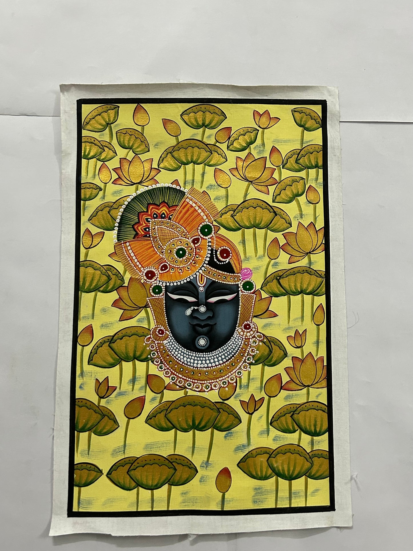 Shreenath Ji Pichwai Painting