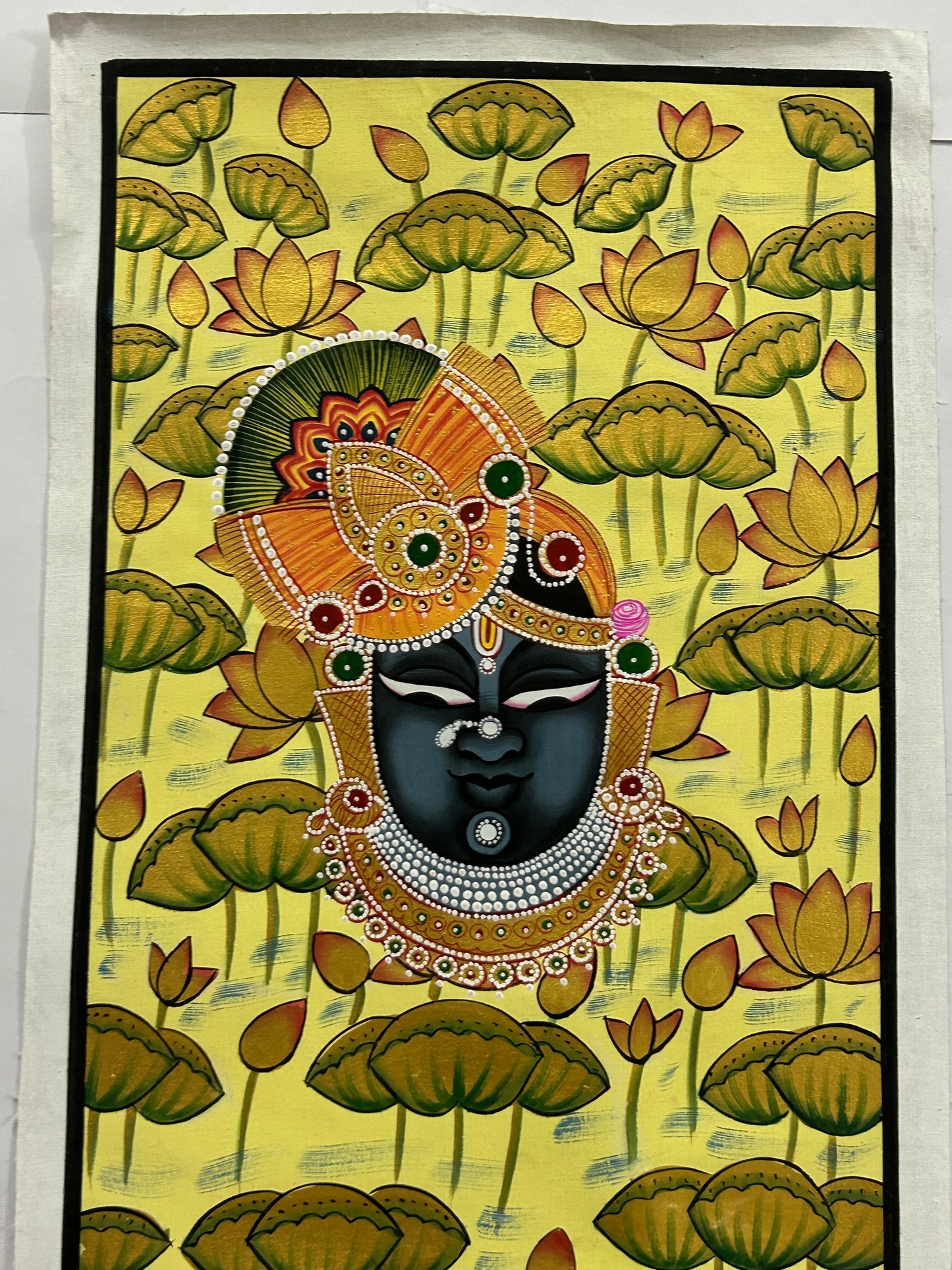 Shreenath Ji Pichwai Painting
