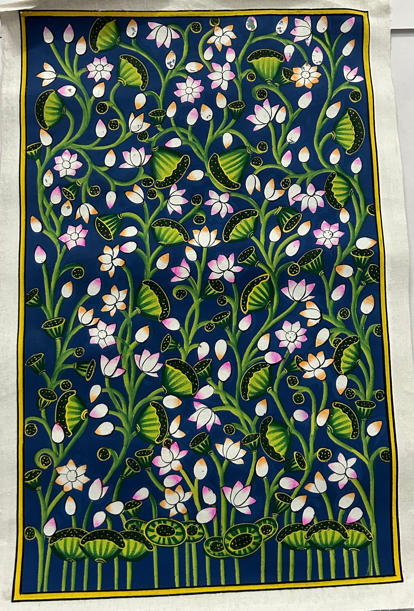 Midnight Lotus Garden: A Symphony of Blossoms