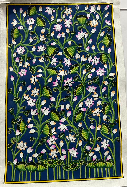Midnight Lotus Garden: A Symphony of Blossoms