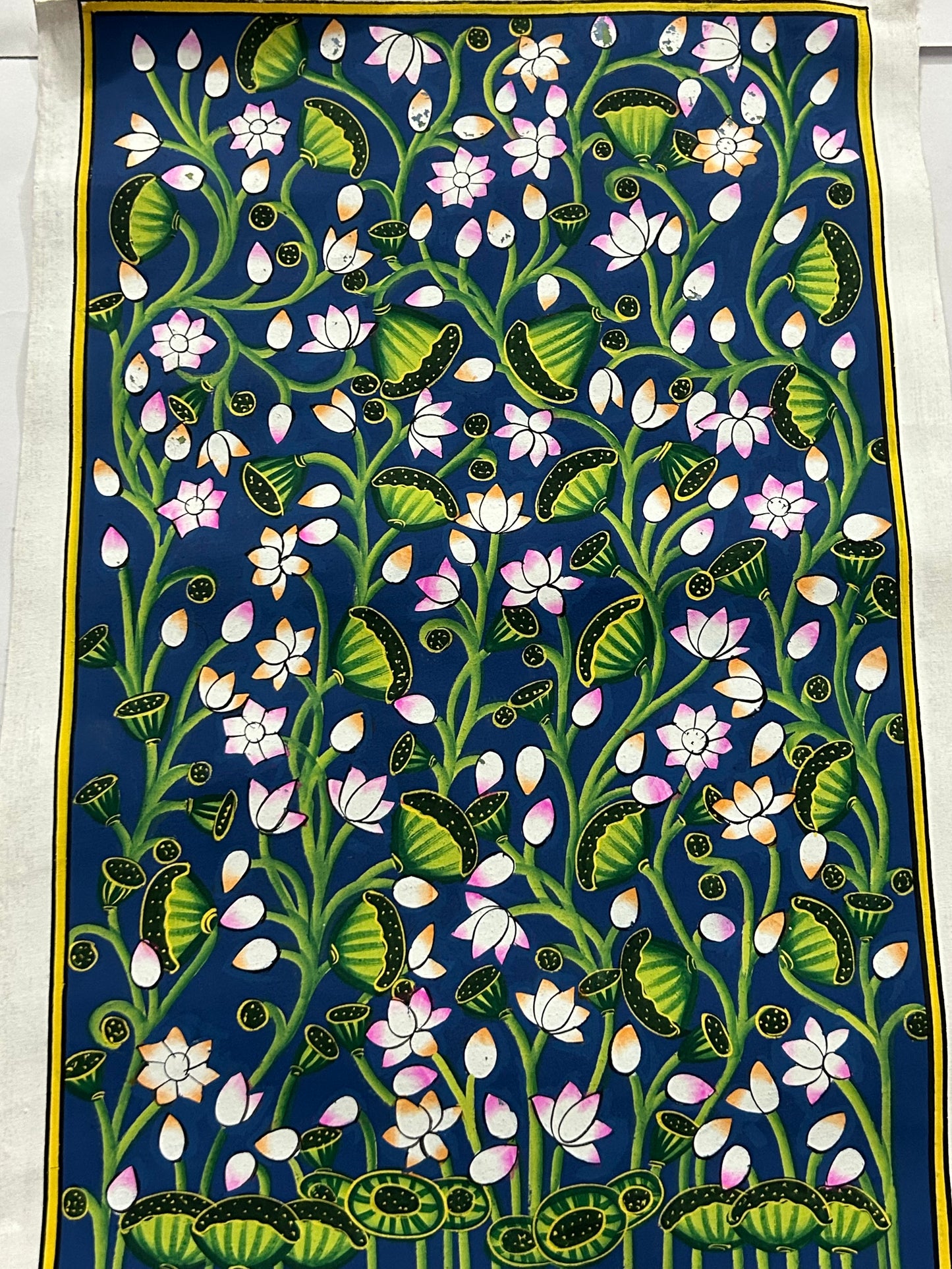Midnight Lotus Garden: A Symphony of Blossoms