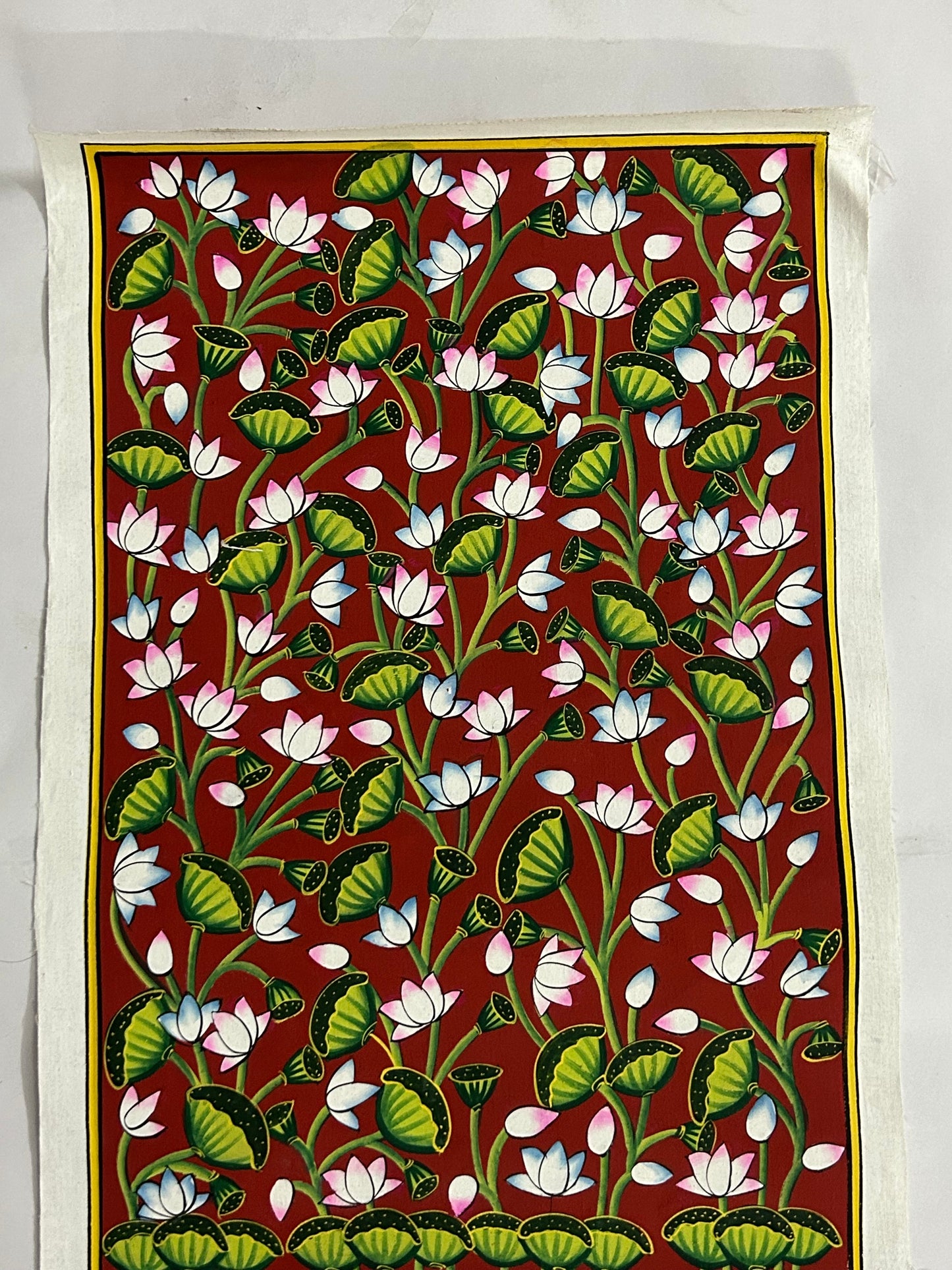 Lotus Bloom – Decorative Floral Painting