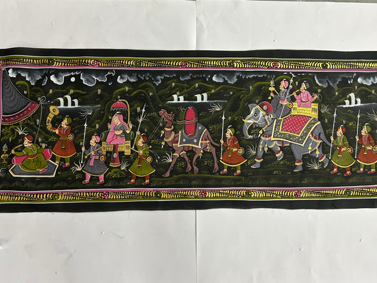 Royal Procession Under the Monsoon Sky