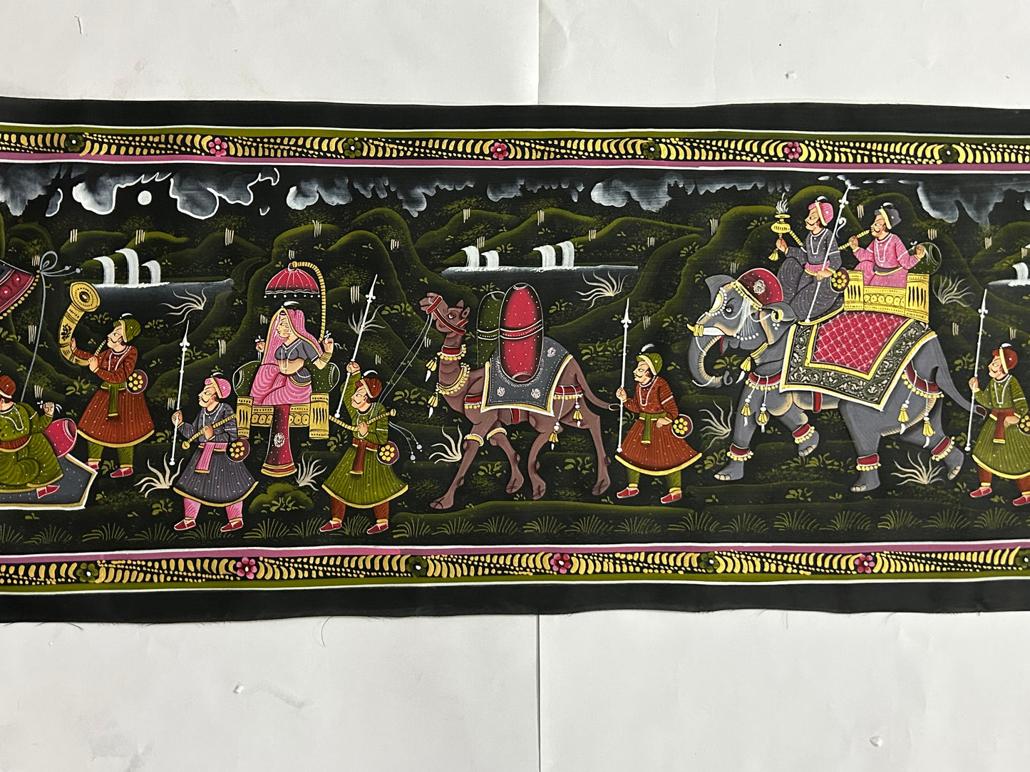 Royal Procession Under the Monsoon Sky