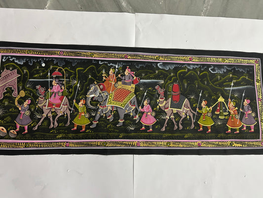Royal Procession Under the Monsoon Sky
